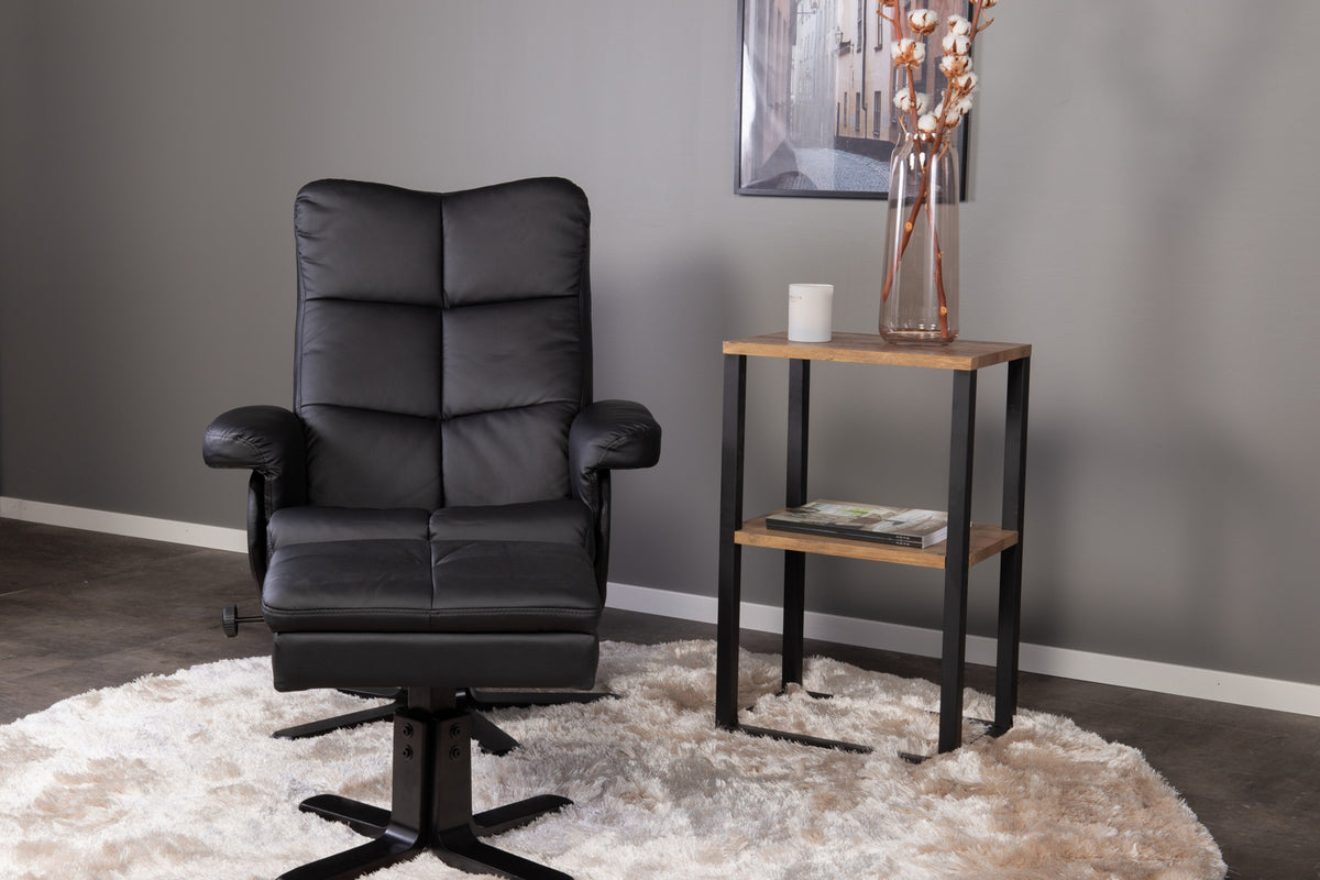 Rise Sängbord 45 x 30 Svart