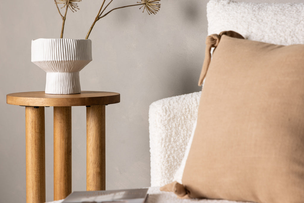 Duxbury Sidobord ⌀35 Brun