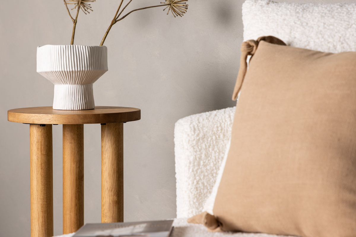 Duxbury Sidobord ⌀35 Brun