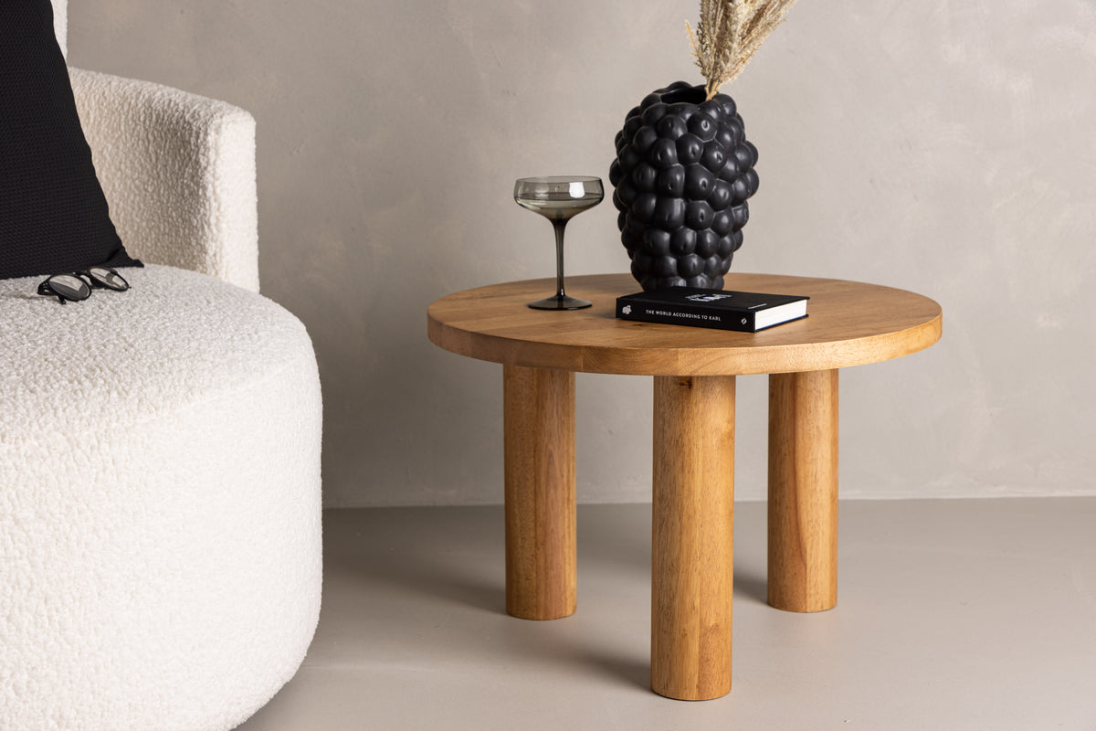 Duxbury Soffbord ⌀60 Brun