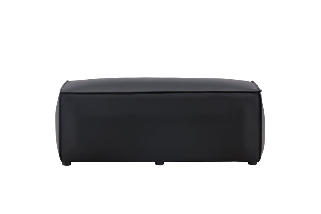 Palermo Puff 119 x 47 x 59 Svart