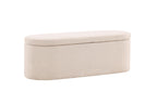 Potenza Ottoman 130 x 47 x 50 Off-white