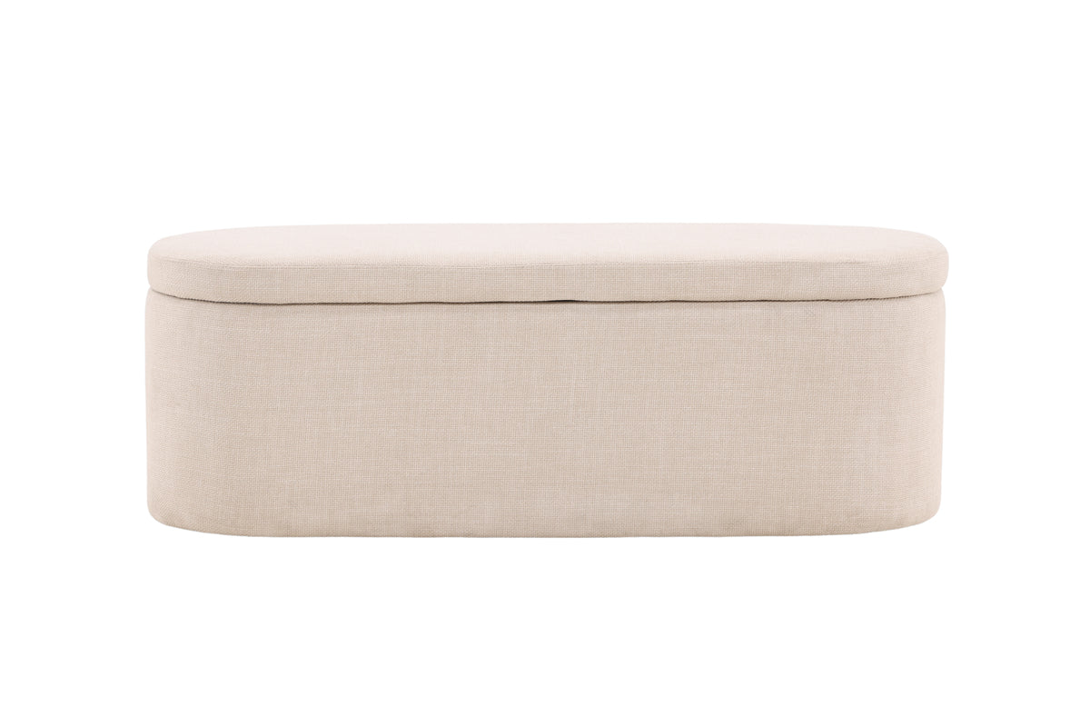 Potenza Ottoman 130 x 47 x 50 Off-white