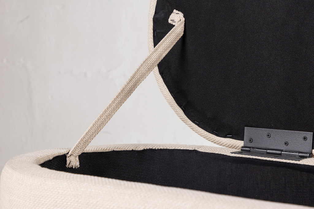 Potenza Ottoman 130 x 47 x 50 Off-white