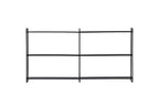 Lyon Hyllor 18 x 122 x 63 Svart