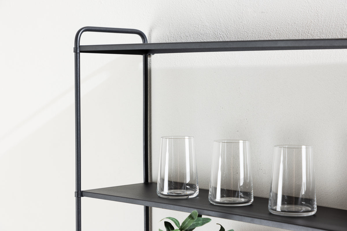 Lyon Hyllor 18 x 122 x 63 Svart