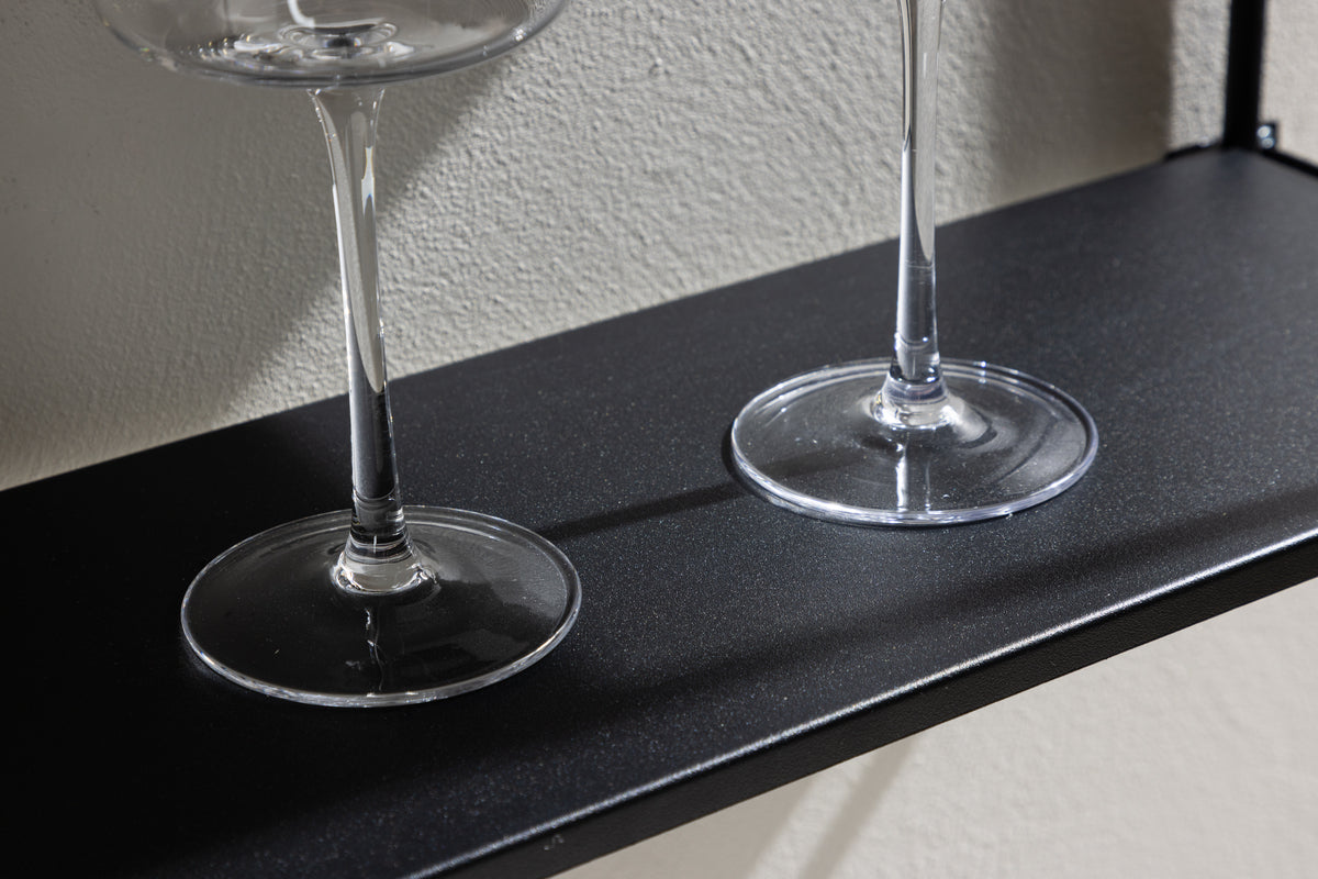 Lyon Hyllor 18 x 122 x 63 Svart