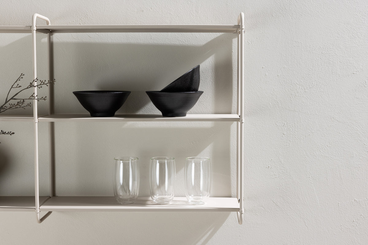 Lyon Hyllor 18 x 122 x 63 Beige