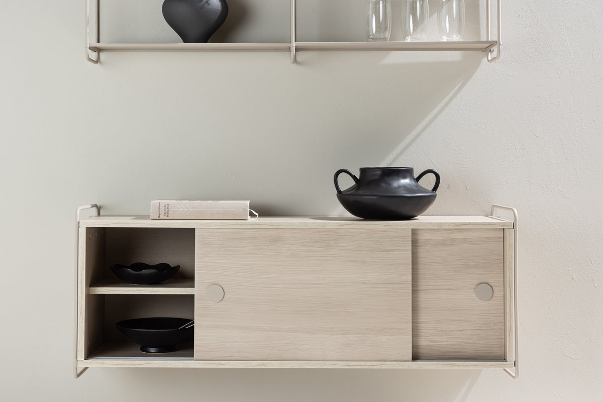 Paris Skåp 35 x 122 x 48 Vitputsad