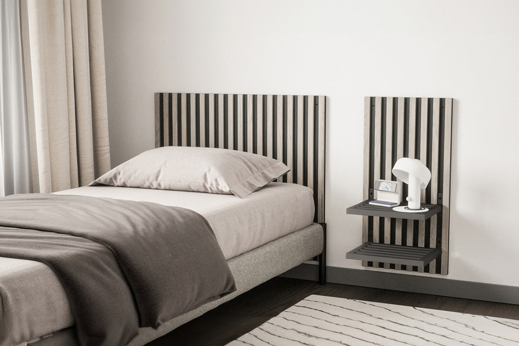 Caen Sidobord 35 x 30 Svart