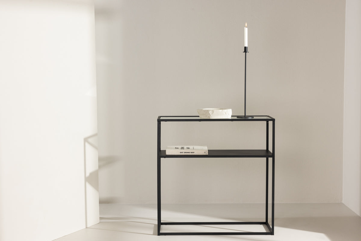 Bogóta Sidobord 30 x 80 Svart