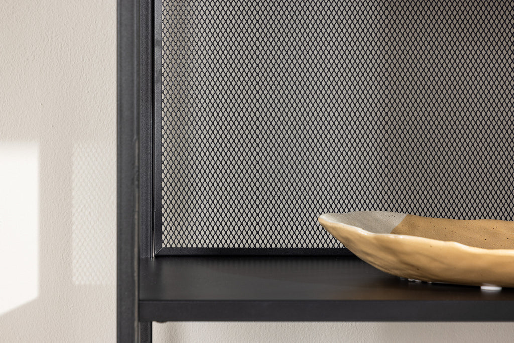 Santiago Hyllor 40 x 80 x 185 Svart