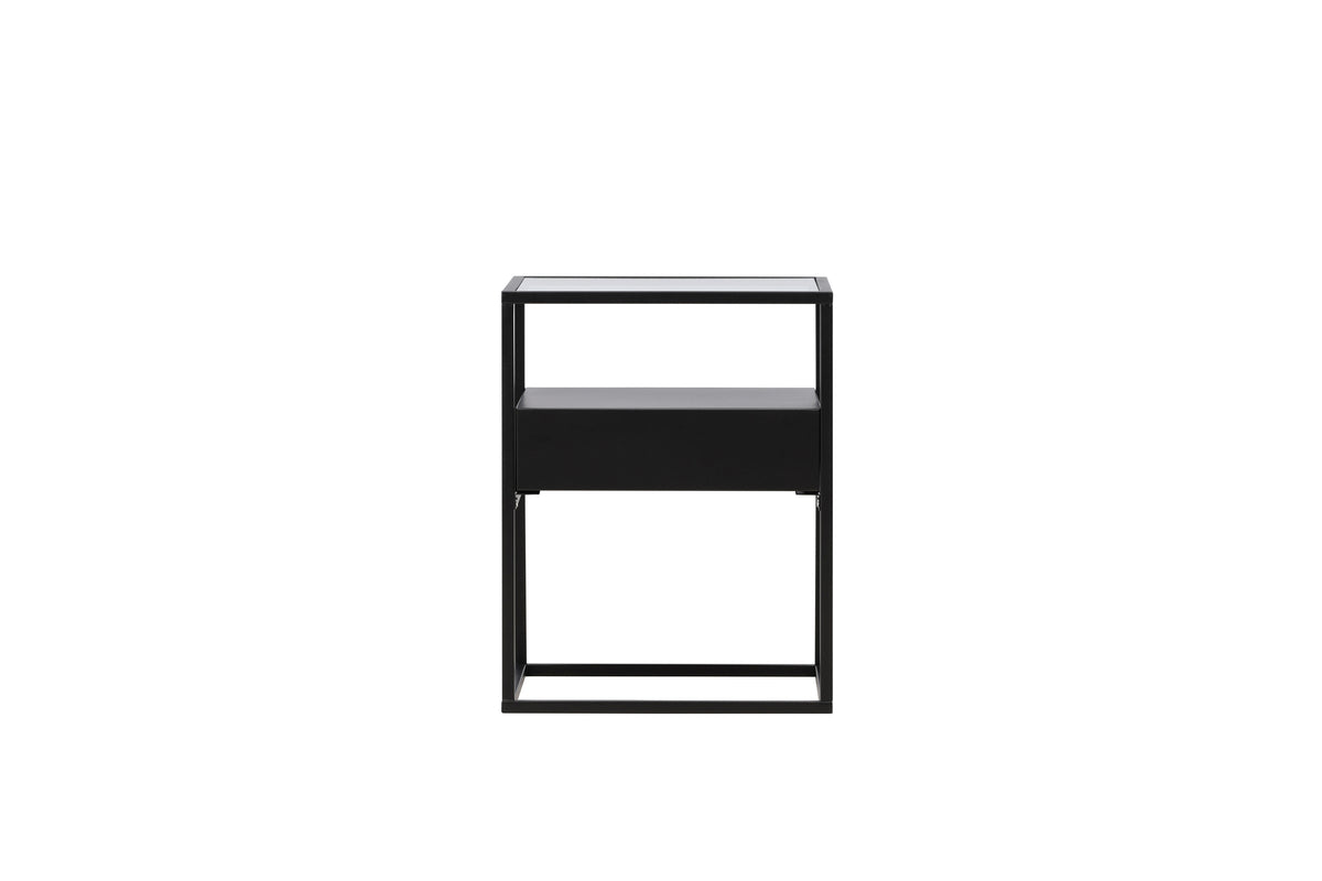 Fortaleza Sidobord 40 x 40 Svart