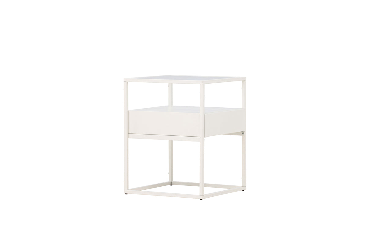 Fortaleza Sidobord 40 x 40 Vit