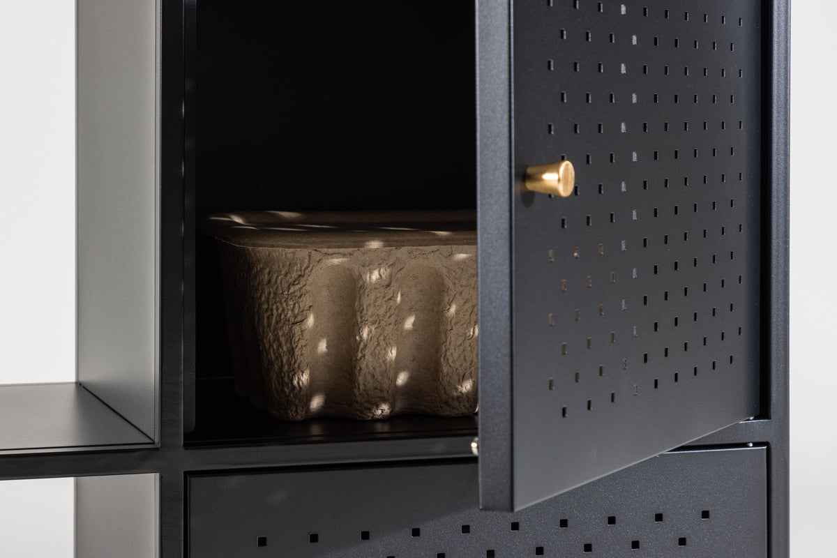 Salta Skåp 30 x 100 x 75 Svart