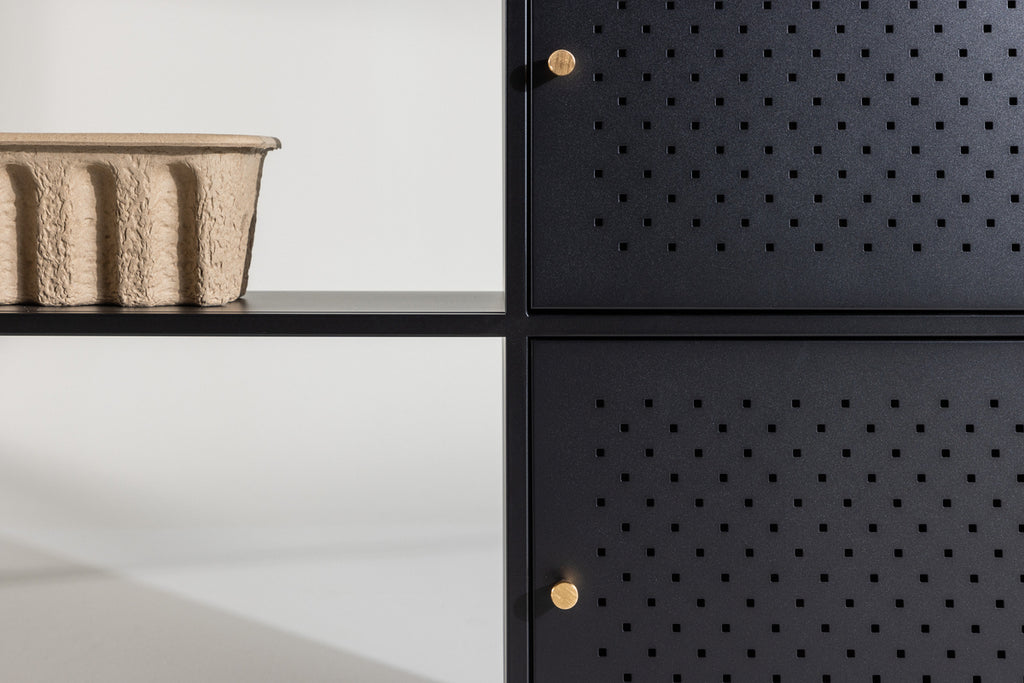 Salta Skåp 30 x 100 x 75 Svart