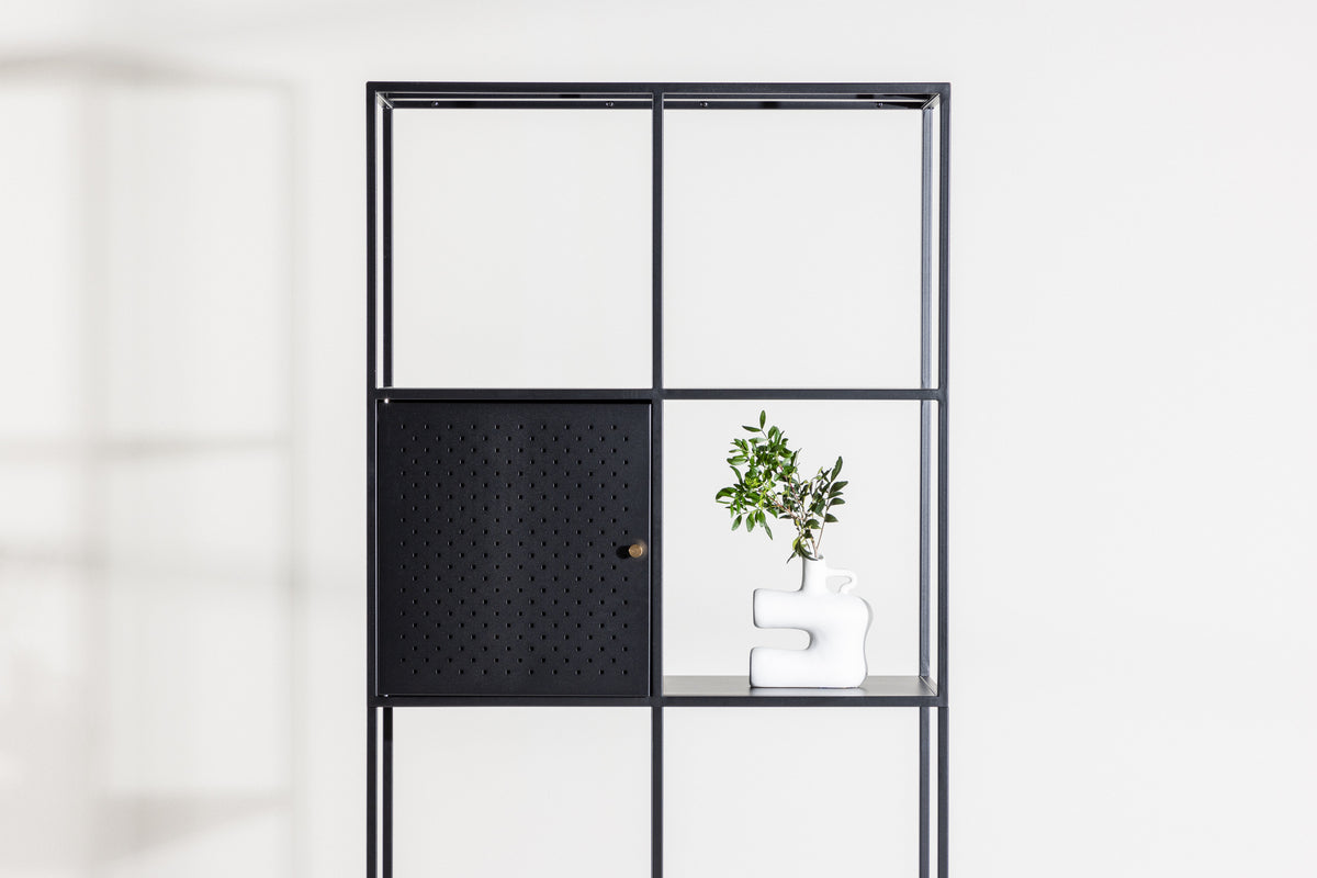 Porto Seguro Hyllor 35 x 80 x 180 Svart