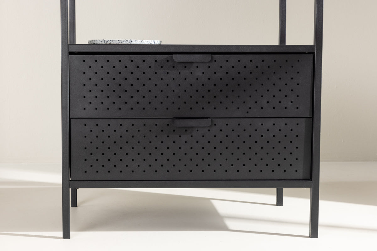 Malibu Hängare 45 x 70 x 180 Svart