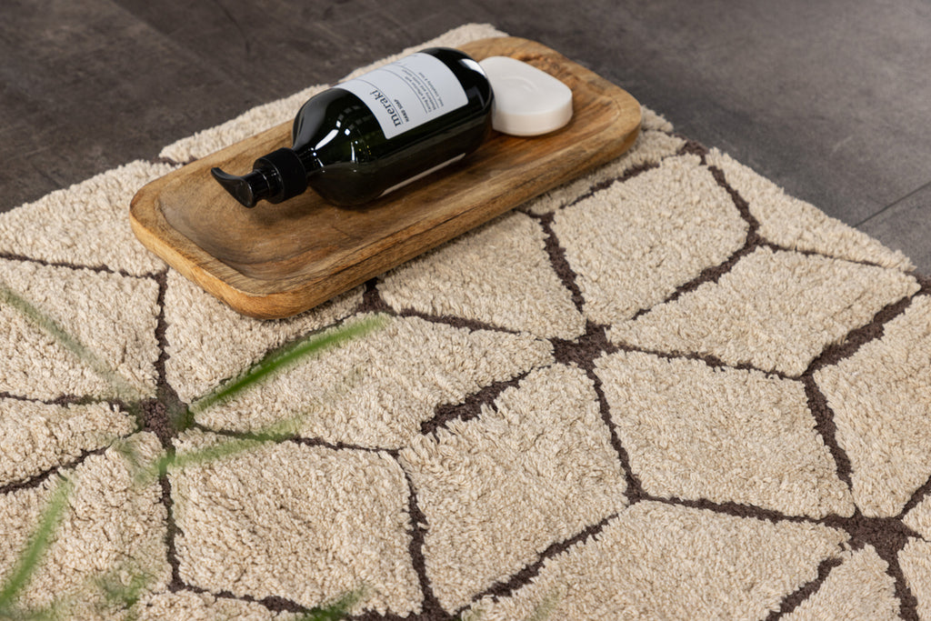 Petrus Rektangulära Mattor 90 x 60 Brun