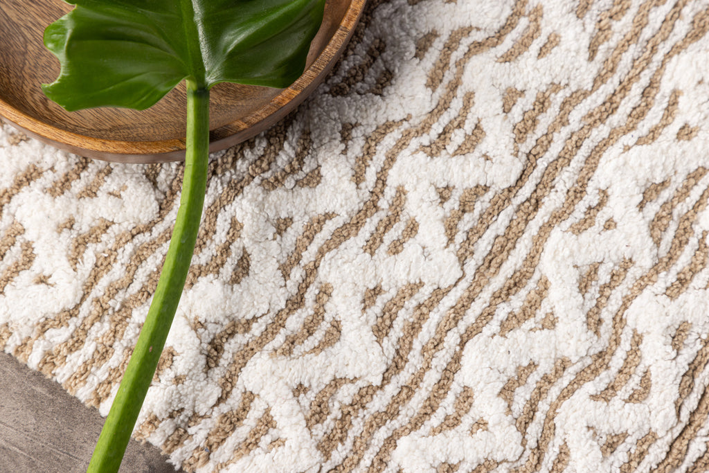 Philippa Rektangulära Mattor 90 x 60 Sand