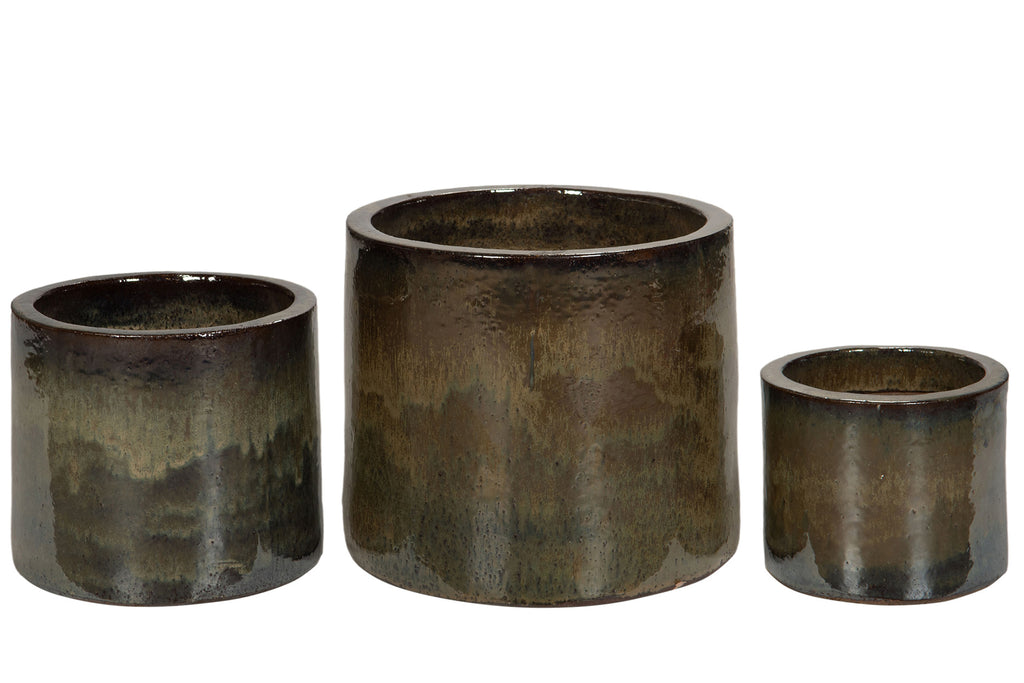 Kruka Pomona Glaserat/grönt