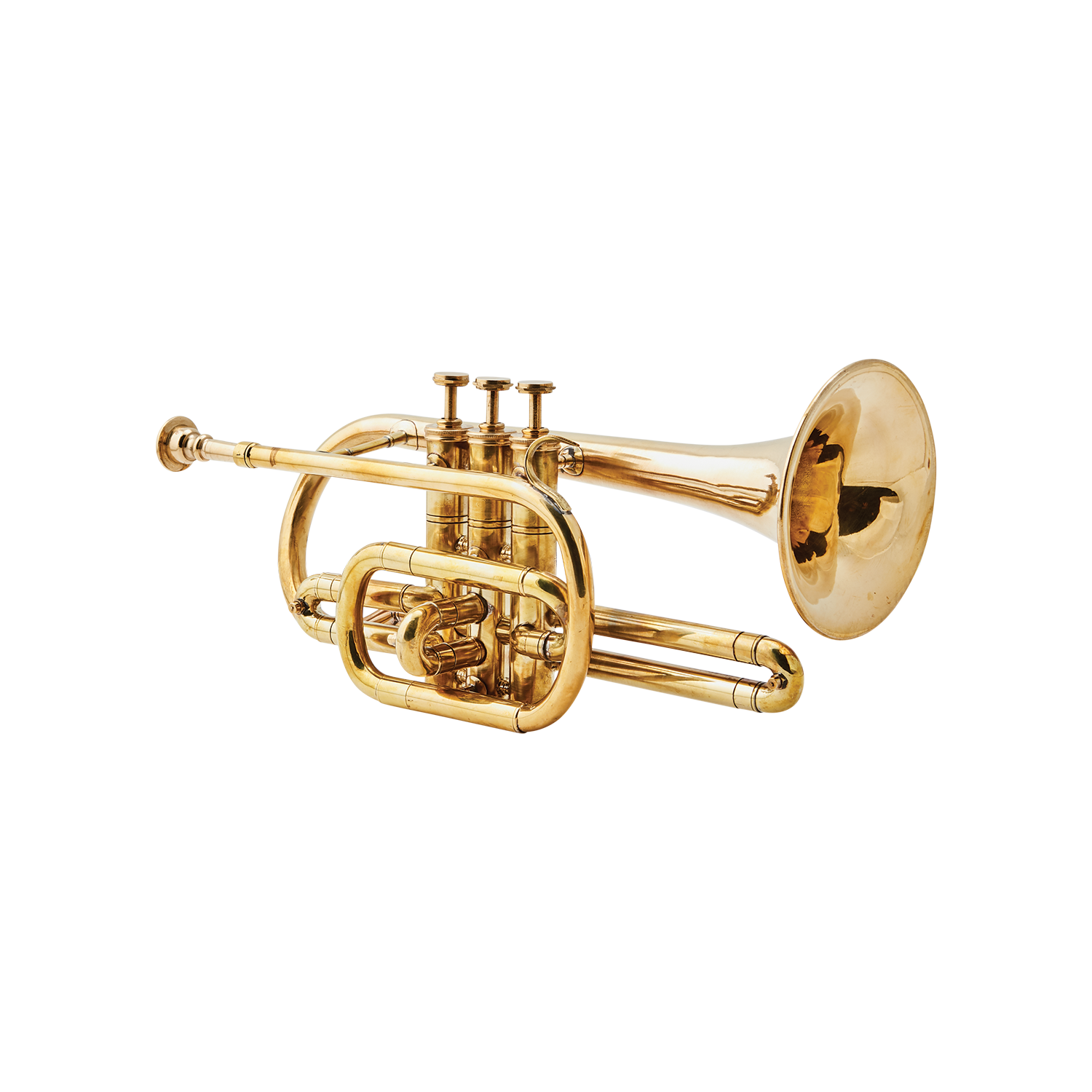 GLOBETROTTER Kornett, Mässingsfärgad