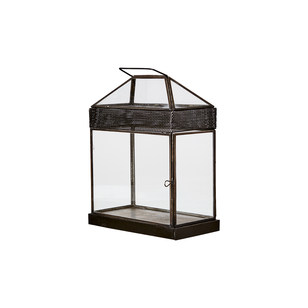 ALMA Lykta M, Svart 2st