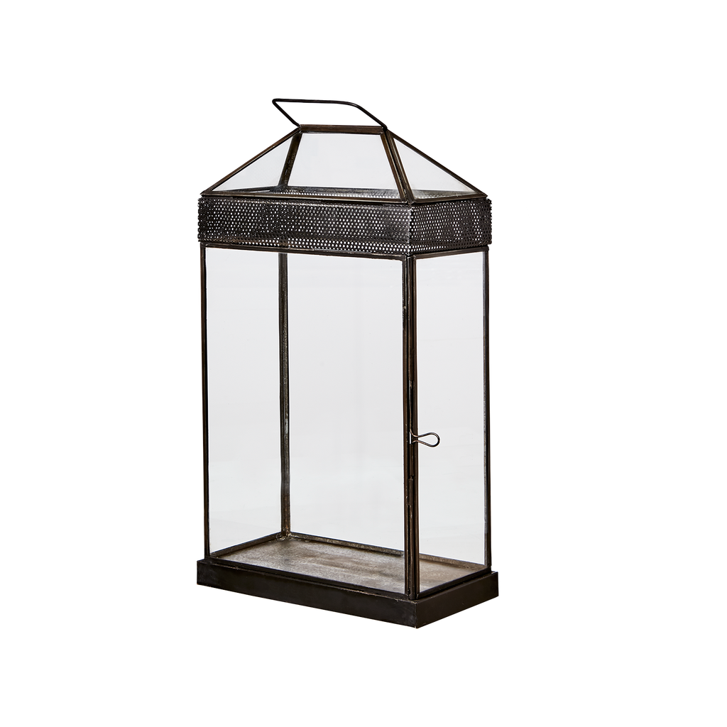 ALMA Lykta L, Svart 2st