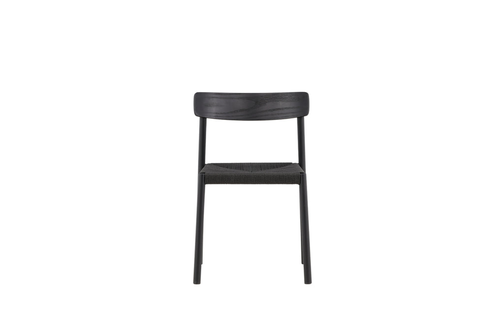 Malmön Matstolar Svart