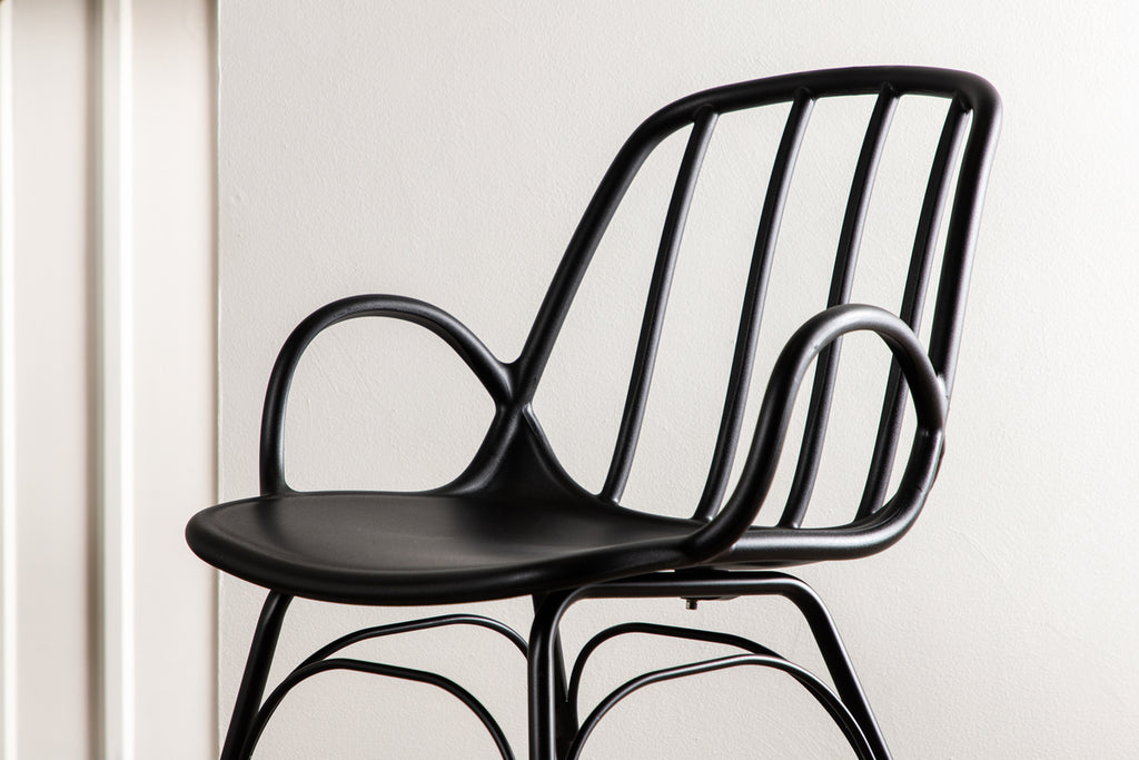 Dyrön Matstolar 2-pack Svart