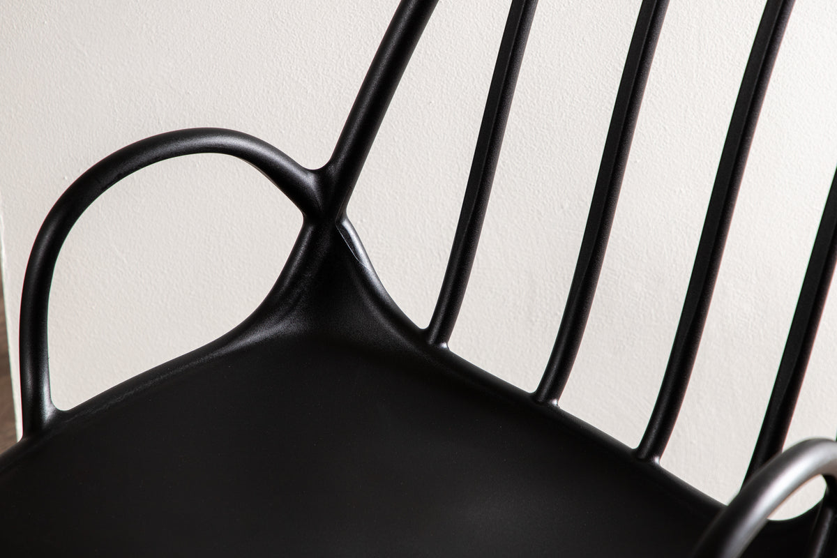 Dyrön Matstolar 2-pack Svart