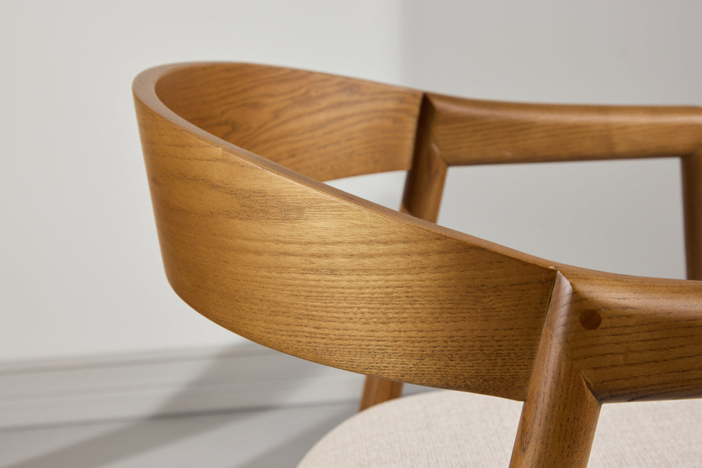 Långön Matstolar 2-pack Mörkbrun