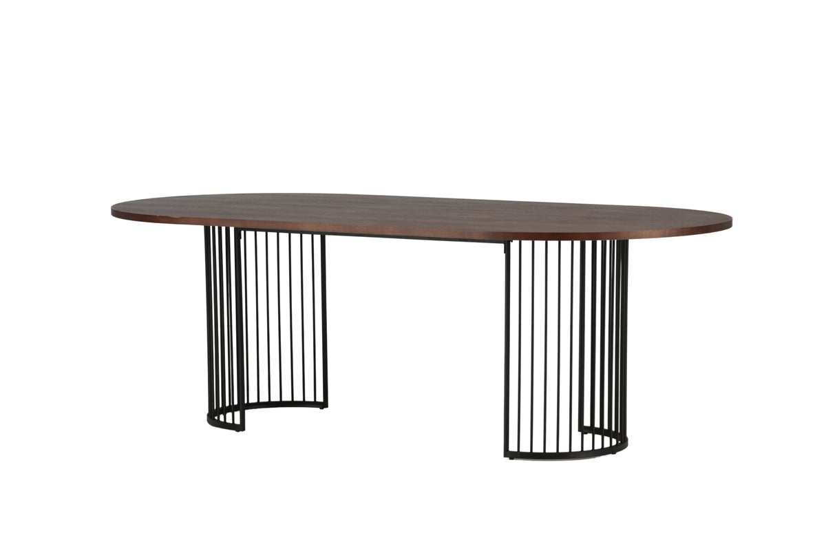 Hamneskär Ovala Matbord 220 x 110 Valnöt