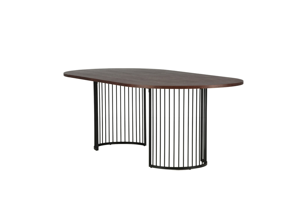 Hamneskär Ovala Matbord 220 x 110 Valnöt