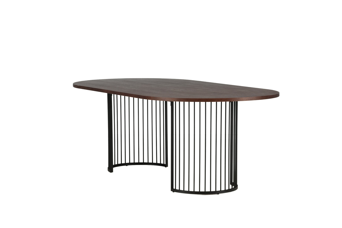 Hamneskär Ovala Matbord 220 x 110 Valnöt