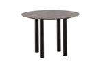 Havsten Runda Matbord ⌀106 Svart