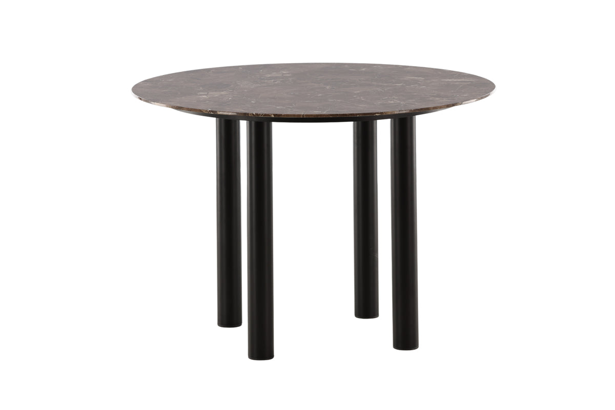 Havsten Runda Matbord ⌀106 Svart