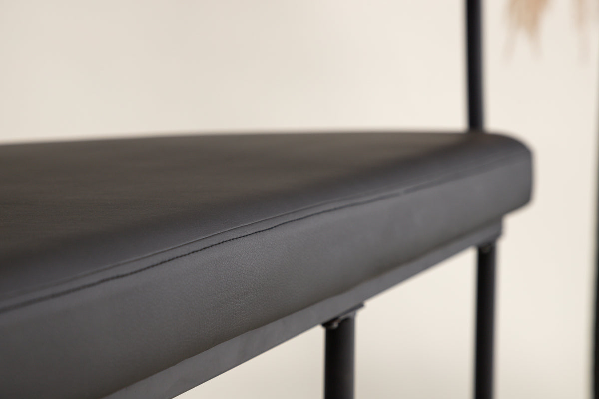 Stallhagen Kökssoffa 51 x 165 x 75 Svart