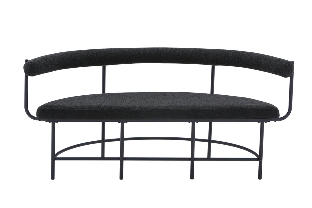 Stallhagen Kökssoffa 51 x 165 x 75 Svart