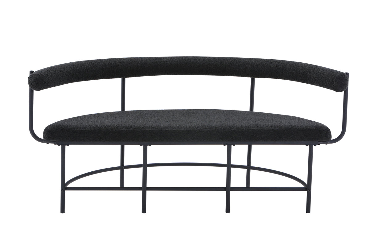 Stallhagen Kökssoffa 51 x 165 x 75 Svart