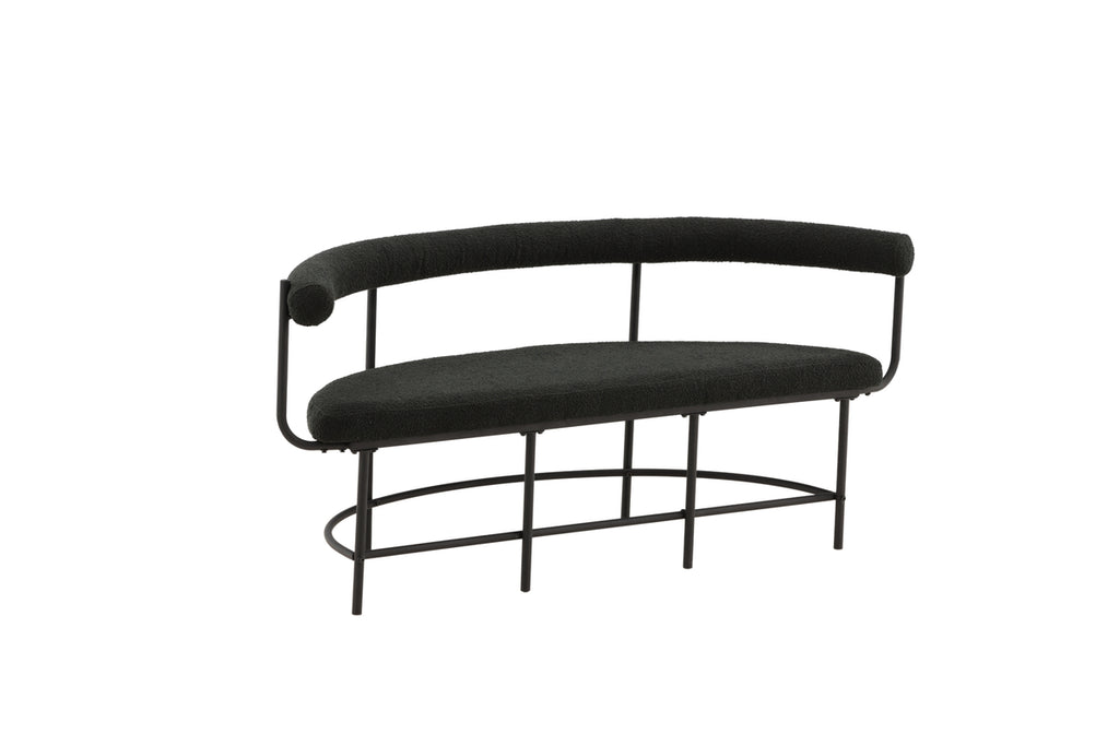 Stallhagen Kökssoffa 51 x 165 x 75 Svart