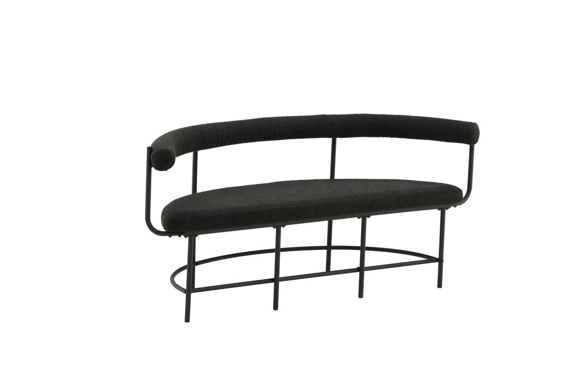 Stallhagen Kökssoffa 51 x 165 x 75 Svart