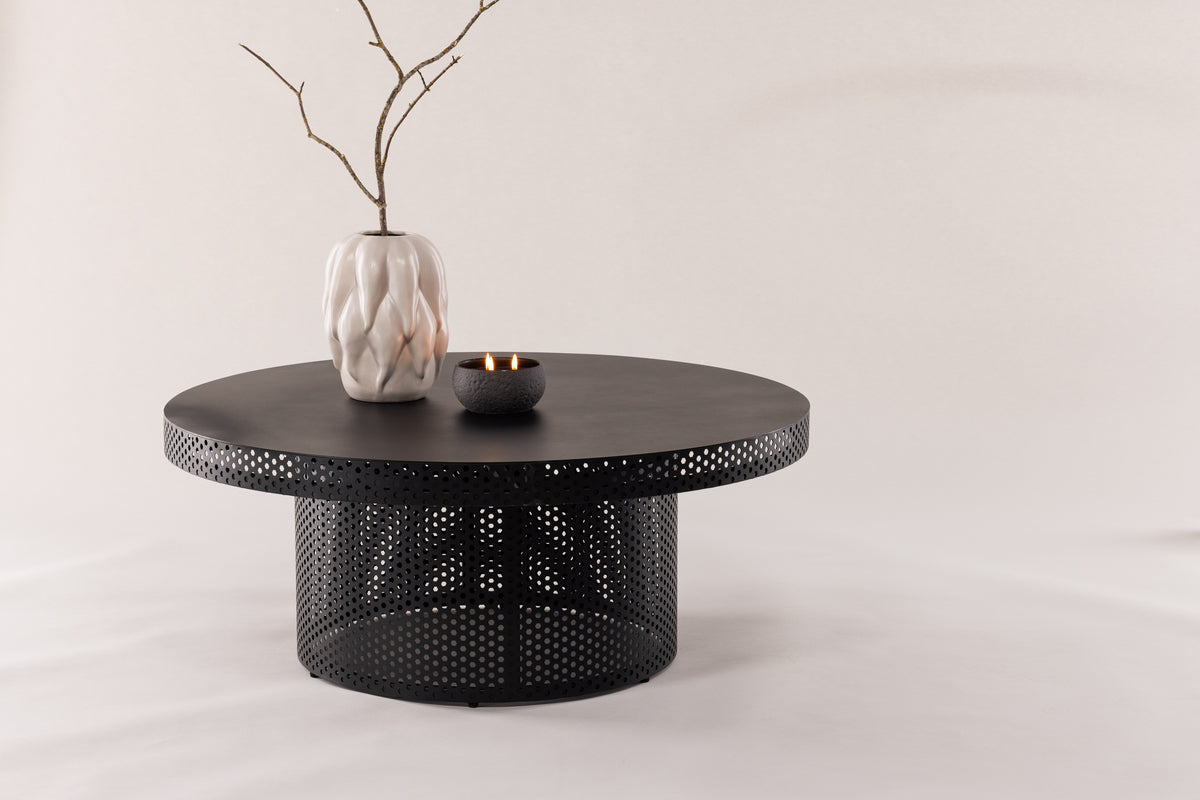West End x Josefin Lustig Soffbord ⌀100 Svart