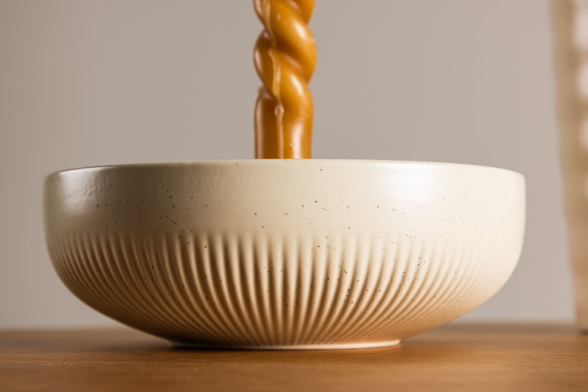 Posh Ljusstakar Ø18 Beige