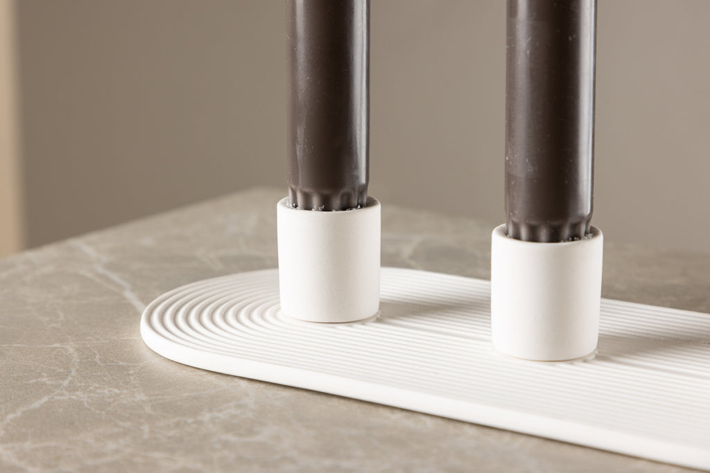 Dian Ljusstakar 4 x 24 x 10,5 Vit