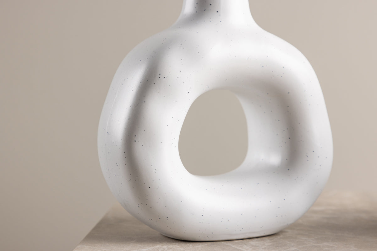 Judi Ljusstakar 13 x 13 x 6 Vit