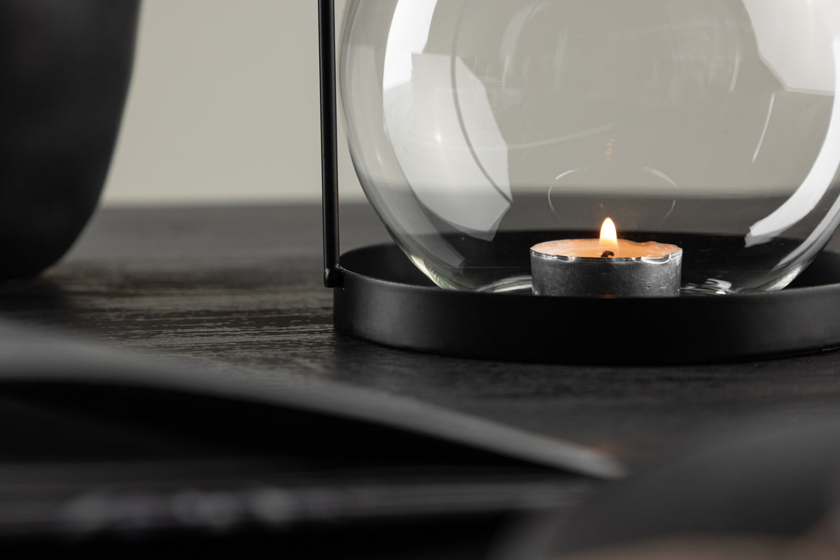 Flora Lyktor ⌀22 Svart