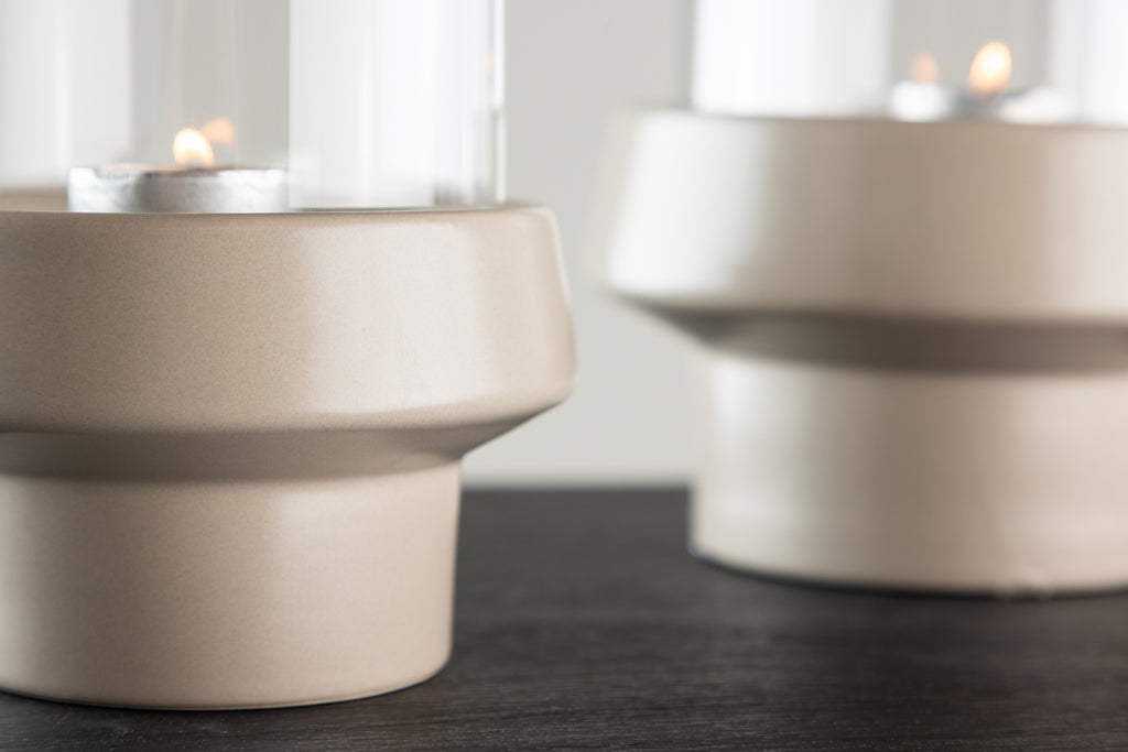 Davida Lyktor Ø13 Beige