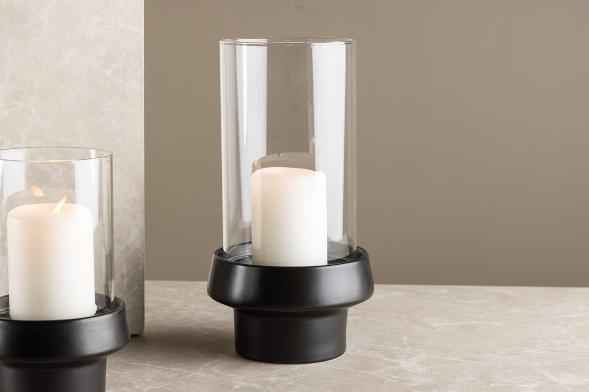 Davida Lyktor ⌀15 Svart