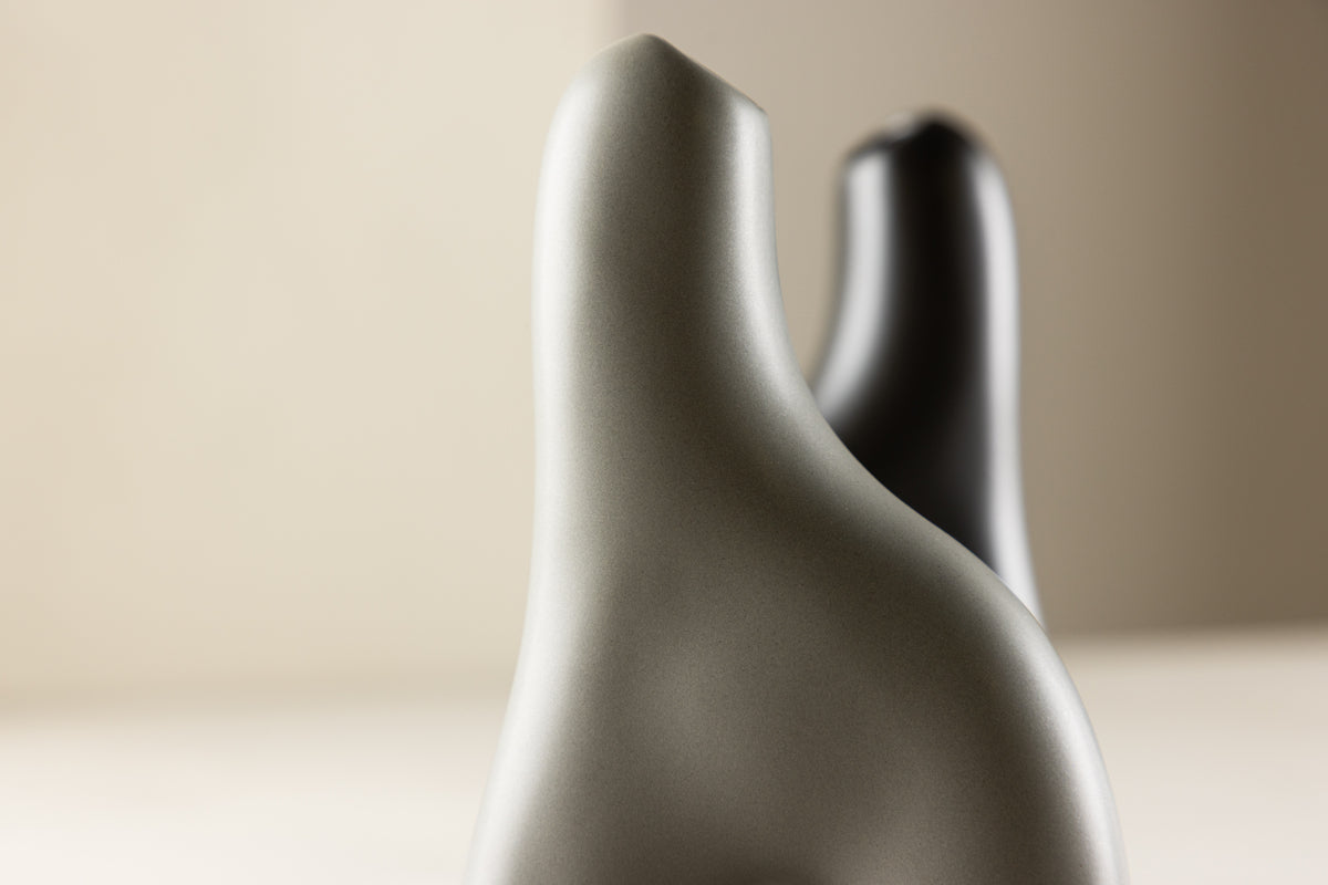 Aya Vaser 5 x 16 x 10 Mörkgrå